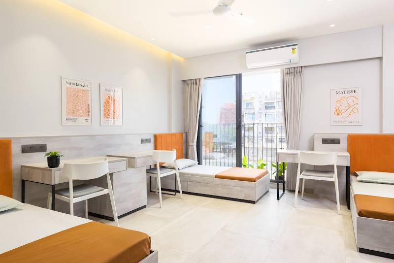 Union Living: A luxury girls hostel pg for students and working women in Kudasan Gandhinagar